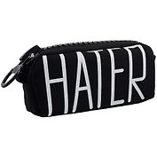 Пенал с большой молнией "Hater", 21.5 х 10.5 см