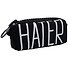 Пенал с большой молнией "Hater", 21.5 х 10.5 см - 0