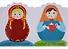 Мои первые наклейки 2+. Матрешки - 2