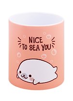 Кружка Белек Nice to sea you (керамика) (330мл) (коробка)