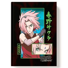 Записная книжка «Naruto» А6+, 128 листов, Academy Style