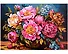 Картина по номерам на картоне "Пионы", 20 х 28,5 см - 0