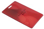 Картхолдер вертикальный «Monochrome Scarlet Red» - 2