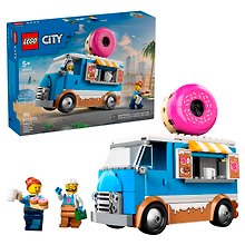 LEGO City: Фургон с пончиками, 196 деталей (60452)