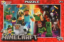 Пазл «По мотивам Minecraft» 260 элементов, My Game