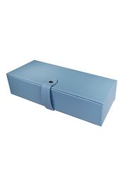 Шкатулка для ювелирных изделий голубая 33175 (28.5*11*7 см)