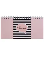 Планинг недатированный 64 листов "Модные полоски" карманный