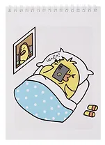 Блокнот А5 60 листов "Цып Цыпыч" спираль