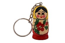 Сувенирный брелок матрешка Малютка (04-041-000)