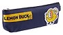Пенал на молнии Lemon Duck (ткань) (ПВХ) (24х8)