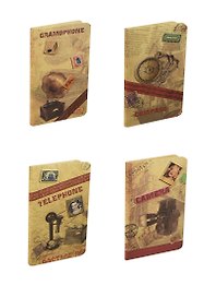 Записная книжка А6, 40 листов, Haich, в ассортименте