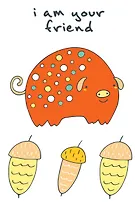 Блокнот для записей.Im your  riend(А5)