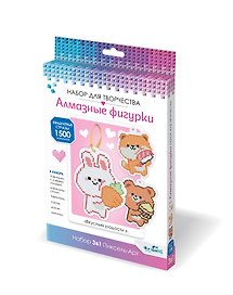 Набор для творчества Origami. Набор алмазных фигурок с магнитом и ленточкой «Вкусные радости»