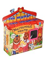 Игра, ТМ Vladi Toys, Магнитный театр Три медведя (рус), Мультиколор