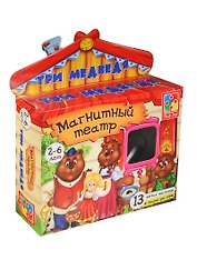 Игра, ТМ Vladi Toys, Магнитный театр Три медведя (рус), Мультиколор
