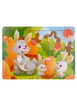 Развивающие рамка "Зайки"