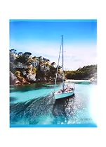 Тетрадь в клетку Unnika, "Тихая гавань", 80 листов, в ассортименте