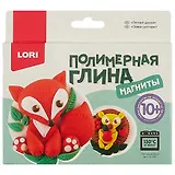 Набор для творчества LORI Полимерная глина. Магниты Лесные друзья