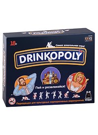 Настольная игра «Drinkopoly», Witty Hooligan, 18+