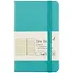 Записная книжка А6- 96л лин. "JOY BOOK. Бирюзовый" 7БЦ, иск.кожа, тонир.форзац, тонир.блок 70гр/м2, скругл.углы, сшит.блок, ляссе, резинка, карман на задн.форзаце - 0