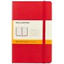 Записная книжка Moleskine Classic Pocket, линейка, красная, 96 листов, А6