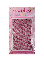 Набор д/творчества Стразы литые для телефона на картонке Jewelry sticker (1461-1/17) (розовые)