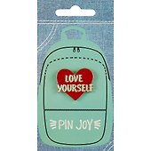 Значок «Сердце. Love Yourself», металл, Pin Joy - 0