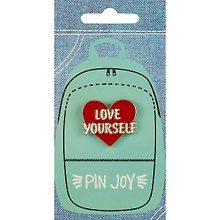 Значок Pin Joy Сердце Love Yourself (металл) (12-08599-008)