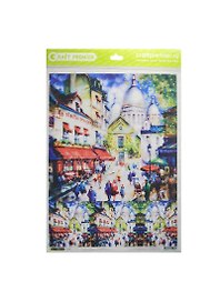 Рисовая бумага для декупажа Монмартр A3, 25г/м