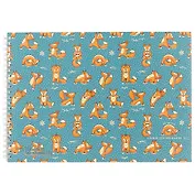 Альбом для рисования Unnika, "Йога-лисы", А4, 40 листов, на гребне