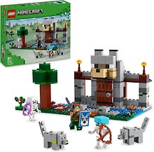 LEGO Minecraft: Волчья крепость, 312 деталей (21261)
