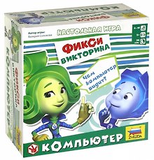 Настольная игра «Фикси викторина Компьютер», ZVEZDA