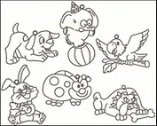 Набор Витражи-мини (6шт) (23863) (SDOPP-S5)