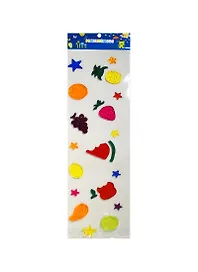 Игрушка разв. Гел. накл. ALTACTO creative Фрукты (ACR1504-139(JELLY-1022)) (15х50х0,3см) (3+) (упаковка)