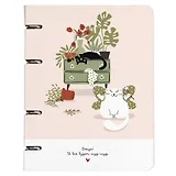 Тетрадь на кольцах в клетку Be Smart, "Mur-Mur. Вжух", 120 листов