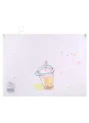 Папка на молнии А4 "Cocktail" с расширением, ассорти