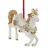 Фигурка декоративная подвесная Лошадка белая (12х4х9) (821019) - 1