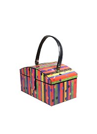 Шкатулка для драгоценностей с зеркалом, 21х13х11 см (34040)