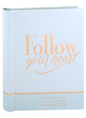 Фотоальбом на 30 магнитных листов Follow your heart (25х20)