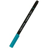 Фломастер Aqua Brush Duo двухсторонний, 2мм. Темно-зеленый