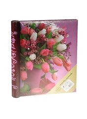 Феникс Презент Фотоальбом 22,5*28см 20л магнитн. листы Букет" 36548"