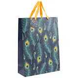 Подарочный пакет «Peacock feather», А3