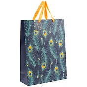 Подарочный пакет «Peacock feather», А3