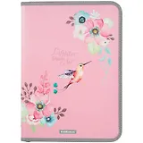 Папка для тетрадей А4 "Colibri" молния с трех сторон, пластик, Erich Krause