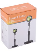 Настольная LED Лампа Sunset (закат) (11,5х11,5х27см) (пластик) (коробка)