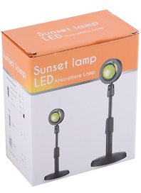 Настольная LED Лампа Sunset (закат) (11,5х11,5х27см) (пластик) (коробка)