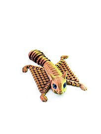 Фигурка 3D Белка-летяга Ли (пластик) (10х8) (40001999)