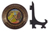 Магнит-тарелка Орел (Кисловодск) (фарфор) (7см) (026-7BL-145K1) - 1