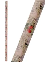 Бумага упаковочная 70*100см "Шишки" крафт, НГ,инд.уп.