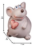 Фигурка Мышка (7х7) (23382) - 1